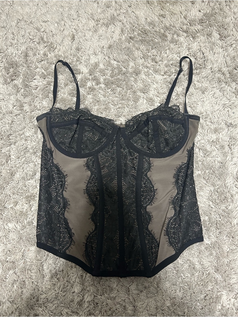 Women’s Urban Outfitters Corset Top - Black Small